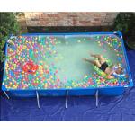 Easy Installation Metal Frame Above Ground Outdoor Water Pool Kids Children Swimming pool for sale