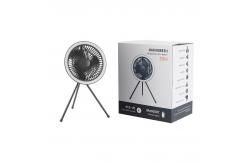 China Folding Detachable Portable Camping Fan Battery Operated Tripod Stand Fan supplier
