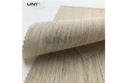 China Goat Hair woven interfacing for jacket , Lining and Interlining with Smooth Handfeeling supplier