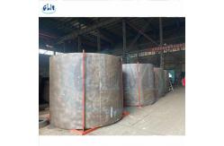 China Custom Stamped or Pressed ASME / PED Shell Carbon Steel Dished Tank Heads supplier