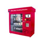 Automatic Mini Mart Vending Machine , 19 Inch Touch Screen Adjustable Mini Mart Coin Vending Machine for sale