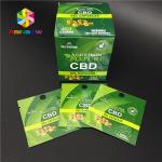 Child Proof Plastic Pouches Packaging Resealable k Mylar Bag CBD Hemp Weed Package