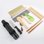 Healthy Sushi Rolling Mats ,  Handmade Bamboo Sushi Kit Polished Cuisine for sale