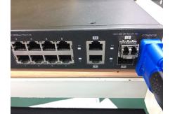 China 1000BASE-ZX Duplex LC 1.25G 1550nm DOM CWDM SFP Module supplier