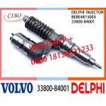 VOL 33800-84001 BEBE4B15003 Fuel engine Diesel Injector 33800-84001 BEBE4B15003 A3 for VOL /  L ENGINE EURO 2+ for sale