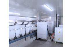 China Electric Control Dip Coating System Automobile Brake Disc Induction Heating Spray Line supplier
