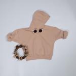 250gsm 100% Cotton French Terry Pullover Hoodie With Pocket for sale