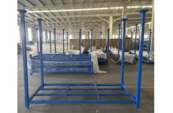 China Folding Rack Pallet Stacking Frames Warehouse Pallet Stacking Tire Storage Stacking supplier