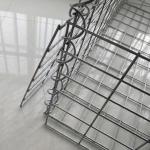 76.2x76.2mm Decorative 1x1x1m Galvanised Gabion Baskets for sale