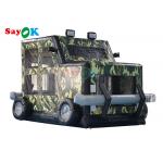 Funny Cars Wonderful Inflatable Bounce Castle With Ball Pit Pool Fire Retardant for sale
