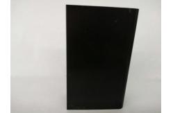 China Oxidizing Sand Blast Black Aluminum Window Profiles , High Precise T Slot Aluminum Profile supplier