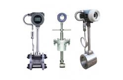 China Battery Powered Vortex Liquid Butane Flow Meter with protection grade IP68 supplier