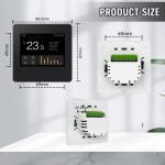 HVAC Heating Control Wireless Heating Thermostat Wifi Programmable OEM for sale