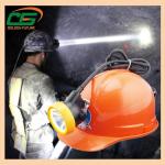 rechargeable portable led miner safety lamp 6.5Ah battery capacity for sale