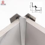 Anodized Metal Edge Trim For Wall Tile 2mm Thickness Anti Collision for sale