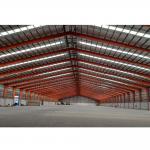 H Section Prefabricated Steel Building / Prefab Steel Structure Warehouse Anti Earthquake for sale