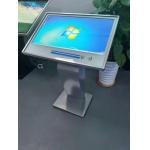 Free Stand Indoor Touch Screen Self Service Kiosk 43 Inch With QR Scanner for sale