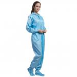 Cleanroom 250g Ladies Anti Static Jackets ESD Comfortable Working Pants for sale