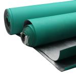 100cm X 90cm Green Rubber Mat , ESD Table Mat For Electronic Assembly for sale