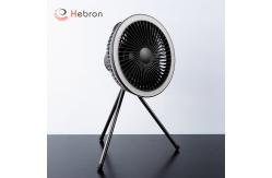 China 7800mAh Portable Camping Fan Four Position Adjustable Rechargeable Pedestal Fan Tripod supplier