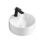 Oval Shape Table Top Bathroom Ceramic Basin Sink Countertop Vessel Sink for sale