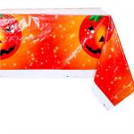 Square SGS PEVA Plastic Halloween Table Cover For Party for sale