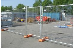 China 50x100mm Mesh Site Fence Galvanized Temporary Pool Fencing supplier