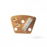 ASL Trapezoid  1/2PCD Single Bar  Magnetic Connection Diamond Grinding Shoes non-threaded for sale