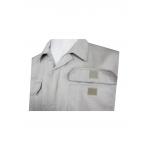 280GSM Twill 3/1 Flame Retardant Coverall Multi Pockets Light Gray