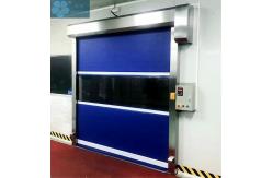 China Dust Proof 3000mm Width 1.5mm PVC Roller Shutter Doors supplier
