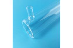 China Quartz Apparatus Quartz Reactor Double Wall Jacketed Immersion Well Photochemical Uv Photocatalytic supplier