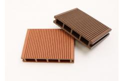 China Fireproof WPC Floor Decking Wood Grain Waterproof Outdoor Composite supplier