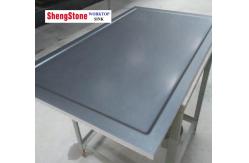 China Laboratory Fume Hood Parts Ceramic Worktop Grey Color CE SGS Standard supplier