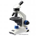 Portable Monocular Polarised Light Microscope Cordless 40x - 400x A15.0021 for sale