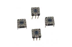 China BCD Code Rotary Dip Switch 3 Position Thru Hole Terminal 3+3 PIns supplier