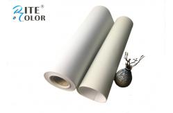China Digital Printing Cotton Fabric , Large Format 320gsm Printable Canvas Paper supplier