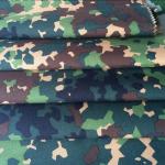 Polyester Rayon Uniform Fabric Poplin TR 65 35 Camoufalge 150gsm for sale