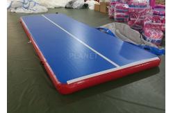 China Durable Inflatable Gymnastics Air Floor Cheerleading Inflatable Mat For Training supplier