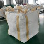 1/ 1.5/ 2 Tons Plastic FIBC Jumbo Bag White PP Bulk Bag For Rice / Flour / Sugar for sale