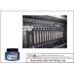 Metal Liquid Bottle Filling Machine / Hair Gel Bottle Filling And Capping Machine