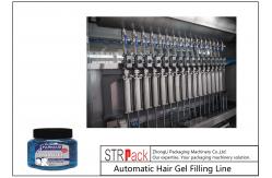 China Metal Liquid Bottle Filling Machine / Hair Gel Bottle Filling And Capping Machine supplier