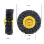 M14 Nut Abrasive Wire Polishing Grinding Wheel Brush Deburring