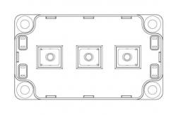 China 1 Pair Series Connection MSCDC450A70AG 450A SiC Diode Phase Leg Power Module 700V supplier