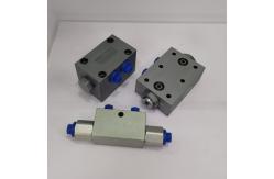 China Hydraulic Double Pilot Operated Check Valve Two Cartridge Design supplier