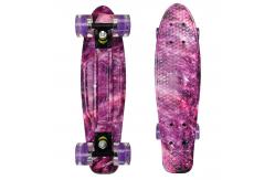 China Cool 22inch Skateboard Penny Complete Skateboards With Flashing Wheel supplier