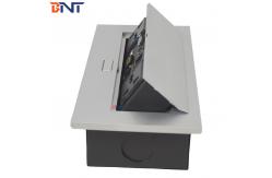 China Black Power Hidden  Desktop  Socket With USB / 3.5 Audio Interface BD610-7 supplier