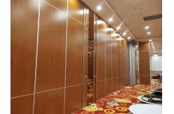 China Modern Top Hanging System Sliding Folding Wall / Banquet Hall Partitions supplier