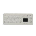 All In One Silicone Industrial Keyboard With Numeric Keypad white or black colour for medical for sale