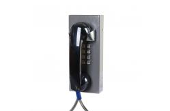 China PSTN IP65 Stainless Steel Analog Telephone With Keypad supplier