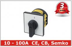 China Electrical 3 Pole Disconnect 16A 20A Rotary Isolator Cam Operated Switch supplier